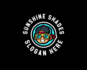 Sunglasses - Sunglasses Rapper Man logo design