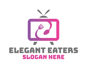 Silverware - Food Vlog Media TV Channel logo design