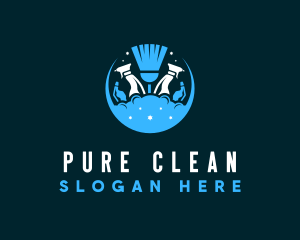 Sanitary Cleaning Equipment logo design