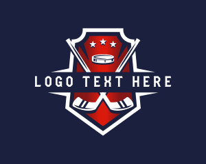 League - Hockey Varsity Tournament logo design