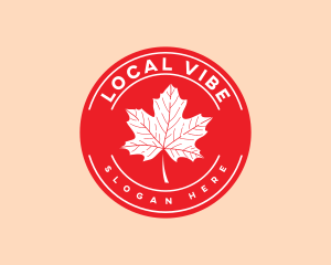 Canada Maple Leaf logo design