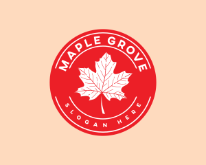 Canada Maple Leaf logo design