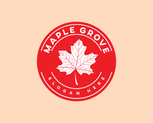 Maple - Canada Maple Leaf logo design