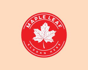 Canada Maple Leaf logo design