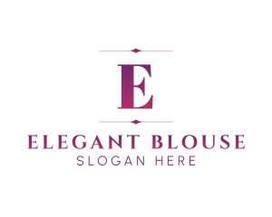 Elegant Deluxe Boutique logo design