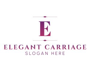 Elegant Deluxe Boutique logo design