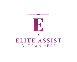 Elegant Deluxe Boutique logo design