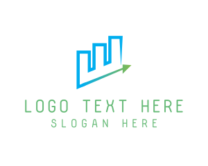 Index - Finance Growth Chart logo design