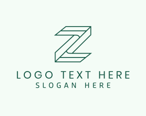 Letter Z - Architecture Firm Letter Z logo design