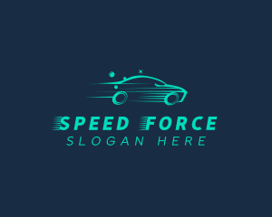 Fast Vehicle Car Wash logo design