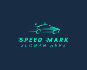 Fast Vehicle Car Wash logo design