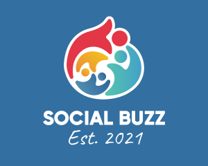 Twitter - Colorful Equality Charity logo design