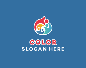 Colorful Equality Charity  logo design