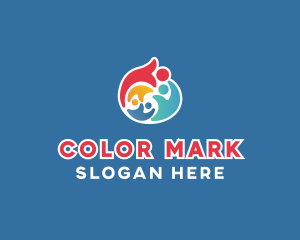 Colorful Equality Charity  logo design