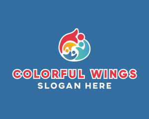 Colorful Equality Charity  logo design