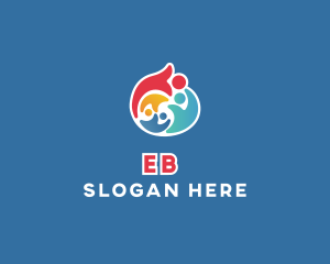 Colorful Equality Charity  logo design