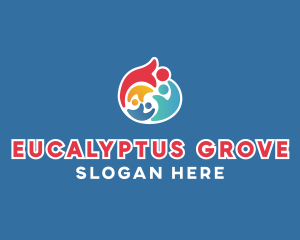 Colorful Equality Charity  logo design