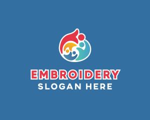 Colorful Equality Charity  logo design