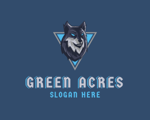 Gaming Wolf Avatar logo design