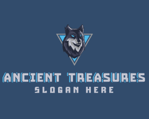 Gaming Wolf Avatar logo design