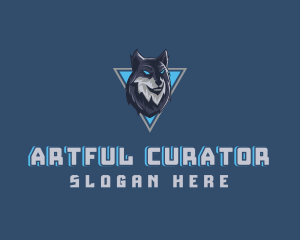 Gaming Wolf Avatar logo design