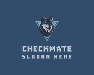 Gaming Wolf Avatar logo design