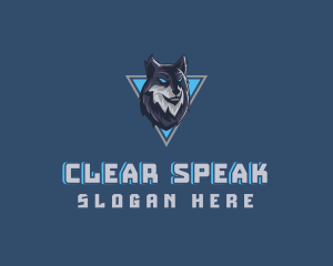 Gaming Wolf Avatar logo design