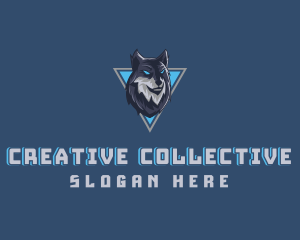 Gaming Wolf Avatar logo design