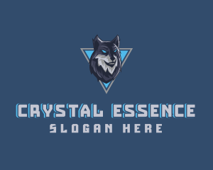 Gaming Wolf Avatar logo design