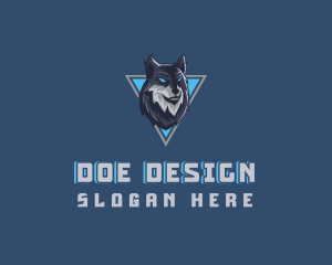 Gaming Wolf Avatar logo design