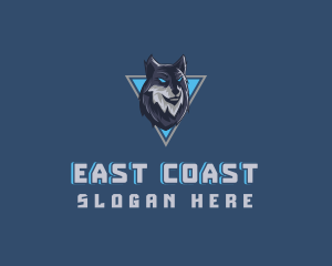 Gaming Wolf Avatar logo design