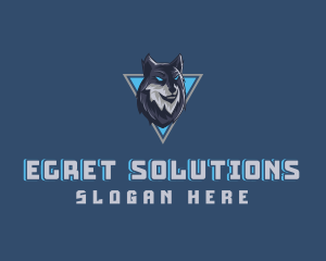 Gaming Wolf Avatar logo design