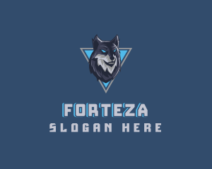 Gaming Wolf Avatar logo design