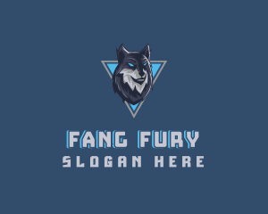 Gaming Wolf Avatar logo design