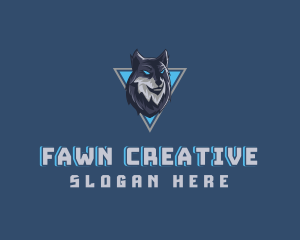 Gaming Wolf Avatar logo design