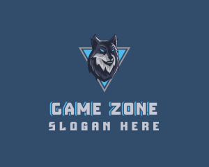 Gaming Wolf Avatar logo design