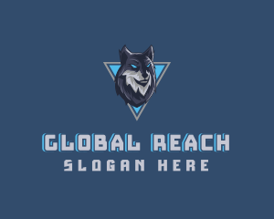 Gaming Wolf Avatar logo design