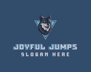 Gaming Wolf Avatar logo design