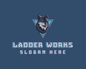 Gaming Wolf Avatar logo design