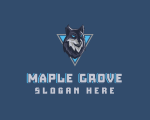 Gaming Wolf Avatar logo design