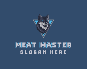 Gaming Wolf Avatar logo design