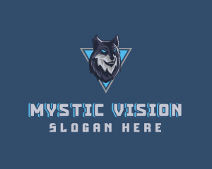 Gaming Wolf Avatar logo design