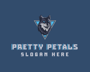 Gaming Wolf Avatar logo design