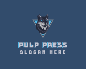 Gaming Wolf Avatar logo design