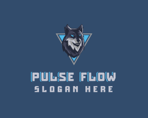 Gaming Wolf Avatar logo design