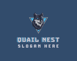 Gaming Wolf Avatar logo design