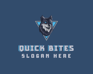 Gaming Wolf Avatar logo design