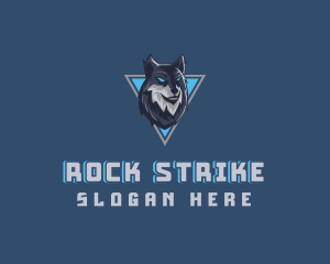 Gaming Wolf Avatar logo design