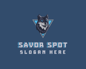 Gaming Wolf Avatar logo design