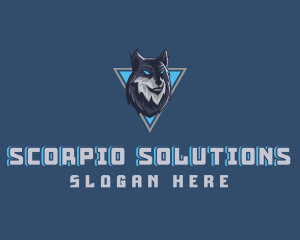 Gaming Wolf Avatar logo design